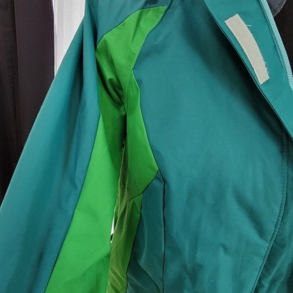 COLUMBIA Womans Powderhouse Jacket Emerald Size XS - Picture 9 of 16